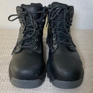 Timberland PRO Womens 9 M Black Waterproof Composite Safety Toe Work Boots A5WUY